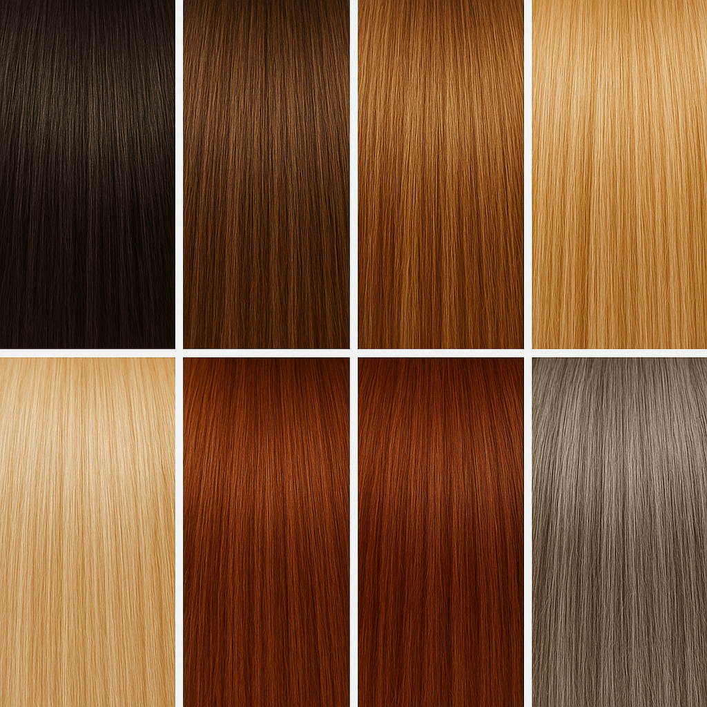 Farbmuster vom Farbring