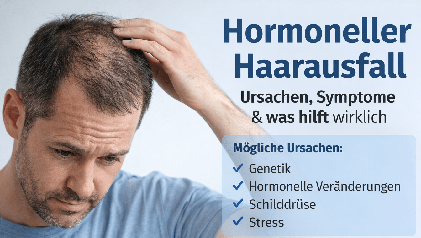 Hormoneller Haarausfall: Ursachen, Symptome und was Du wirklich dagegen tun kannst