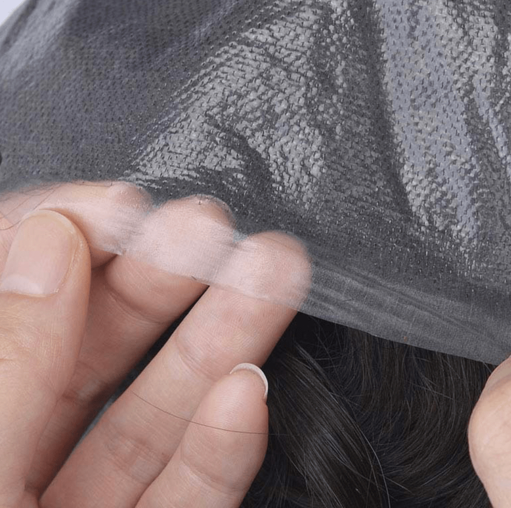 Haarsystem für Mann mit Folie