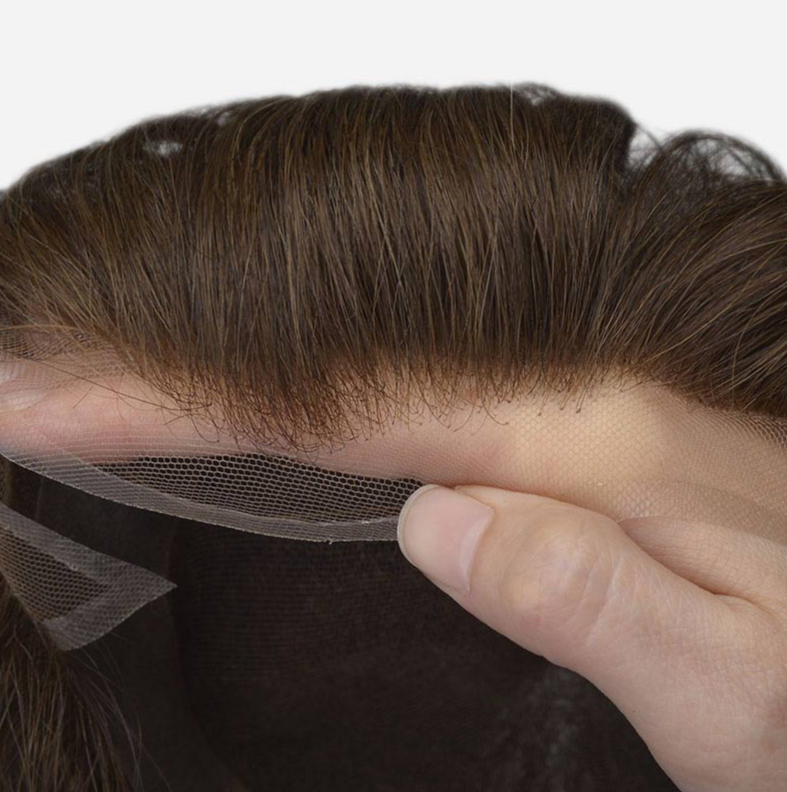 Frontbereich des PH Kombi Hairsystems