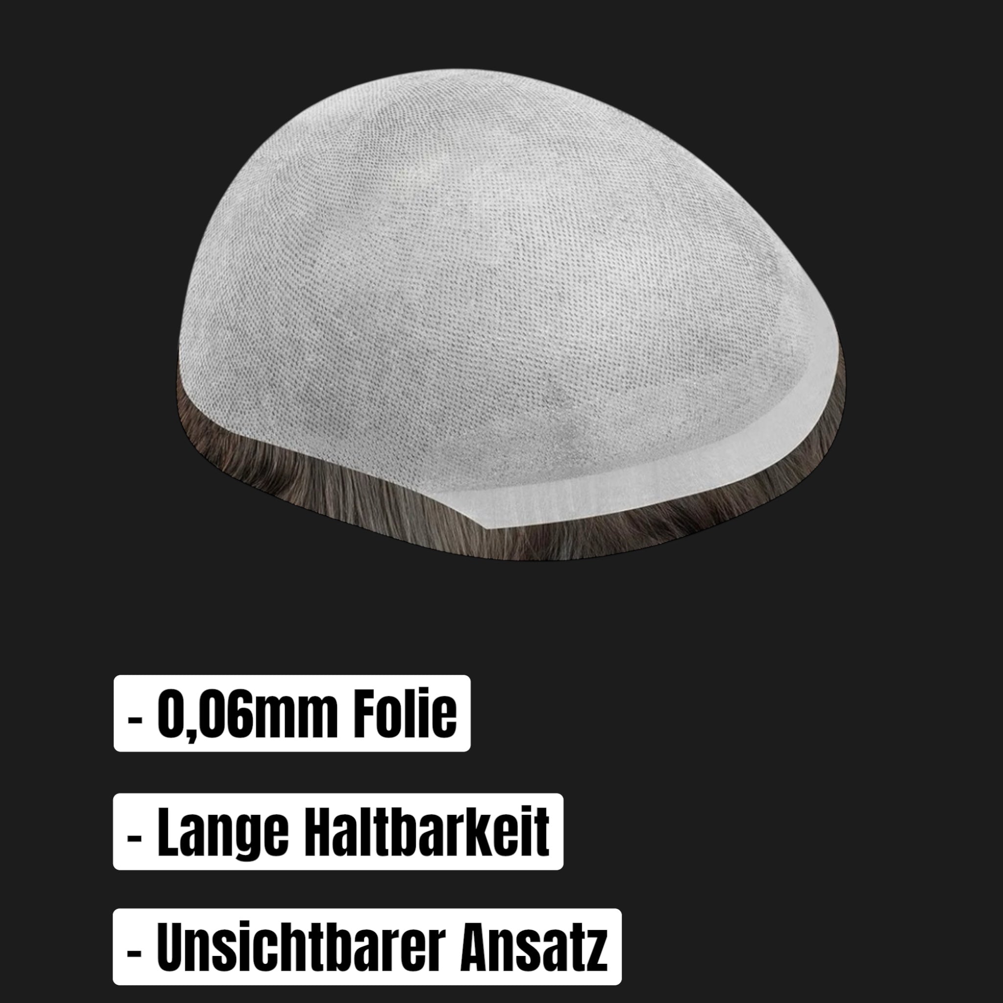 Skin (0,06mm) Haarsystem